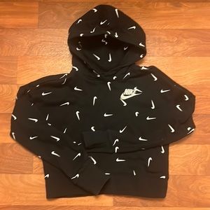 GUC Girls Nike Cropped Hoodie Sz XL